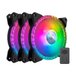 Cooler Master MasterFan MF120 Prismatic 3IN1 ARGB Cabinet 120MM Fans (Triple Pack)